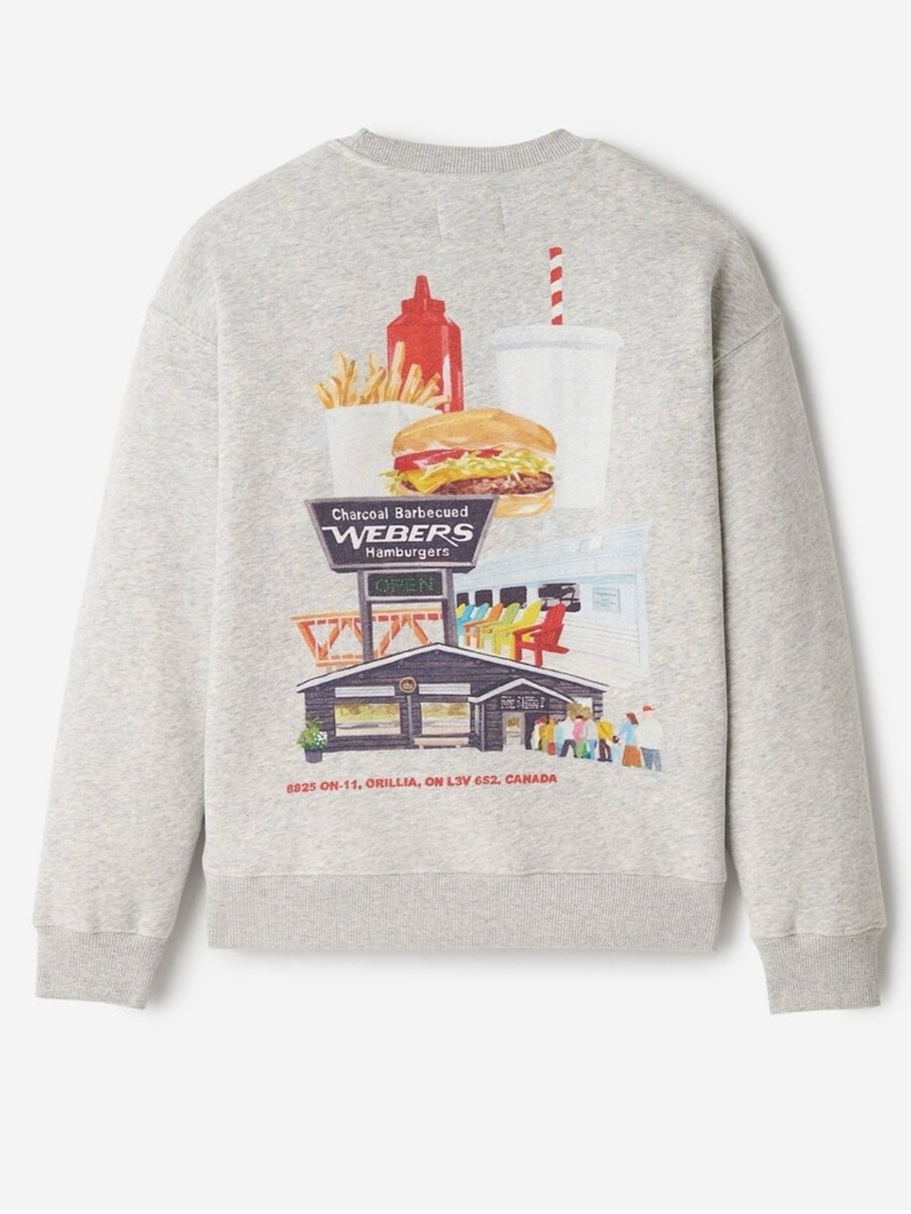 BNWT roots x webers crew neck JG